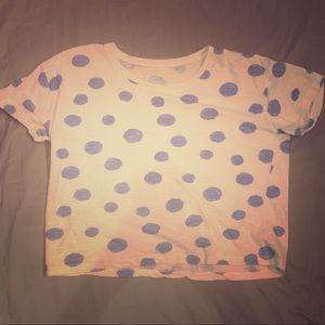 Polka Dot Crop Top